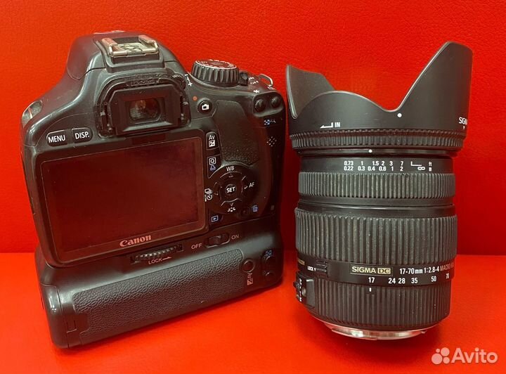 Бе72 Зеркальный фотоаппарат canon eos 550d