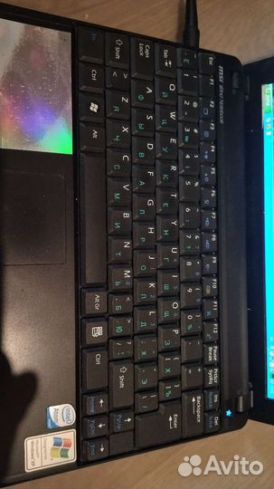Ноутбук msi (Нэтбук 10 дюймов) MSI