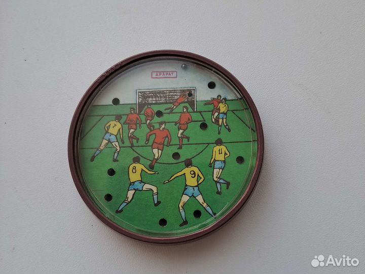 Дорожная карманная игра футбол СССР