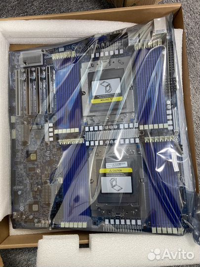 Epyc 9274F X2 + Gigabyte MZ73 + DDR5 512Gb + Кулер