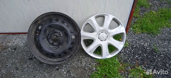 Штампованные диски r16 Mitsubishi Outlander