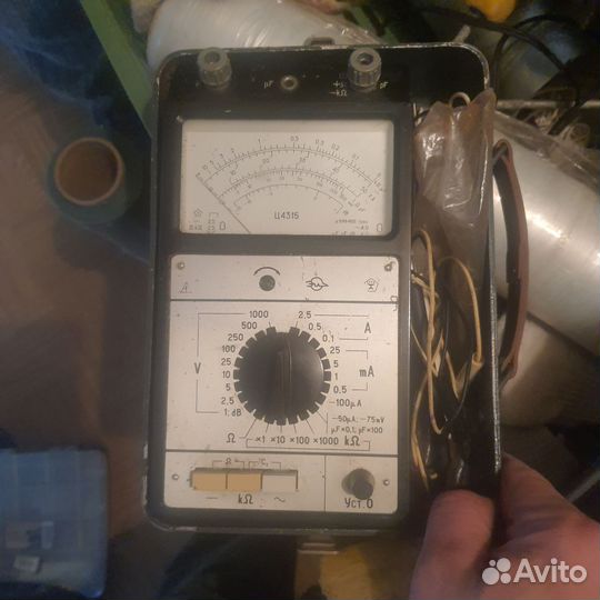 Тестер мультиметр СССР