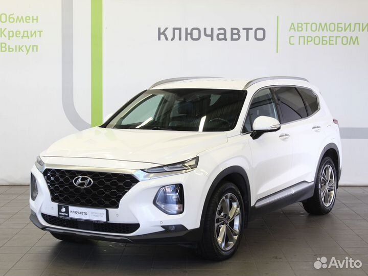 Hyundai Santa Fe 2.2 AT, 2018, 65 521 км