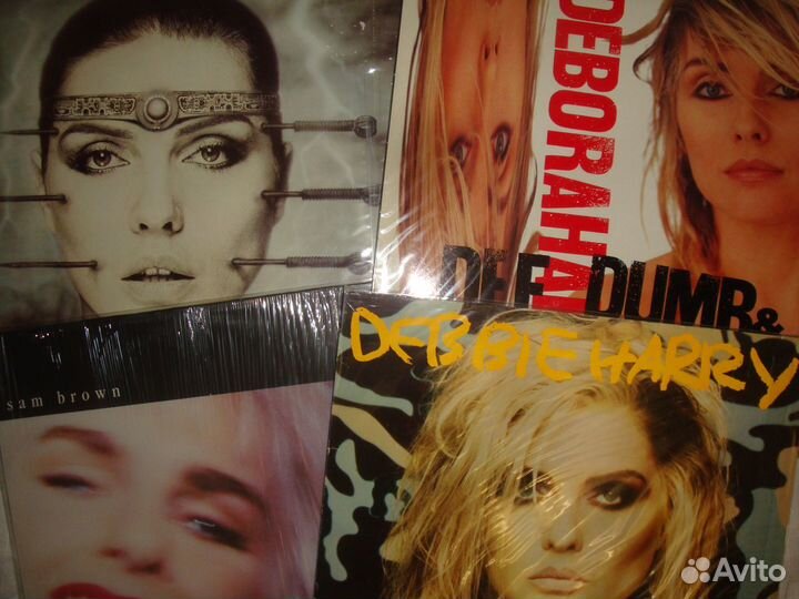 Deborah Harry (ex Blondie) и Sam Brown винилки