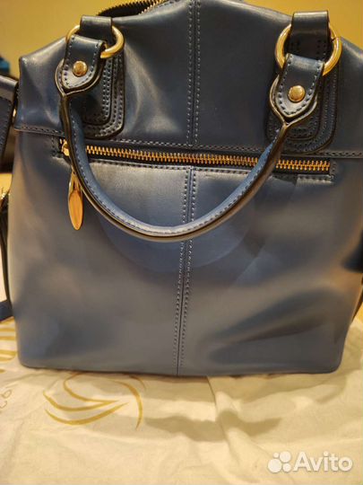 Сумка женская натуральная кожа новая италия