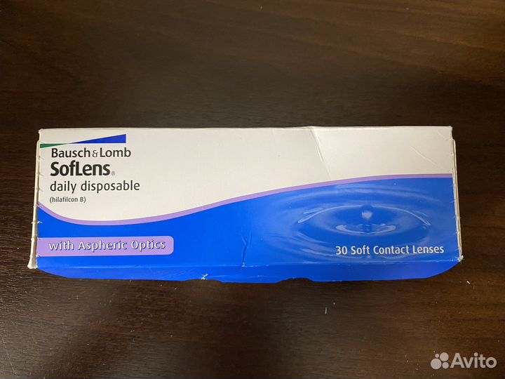 Линзы контактные однодневные, D -2,50