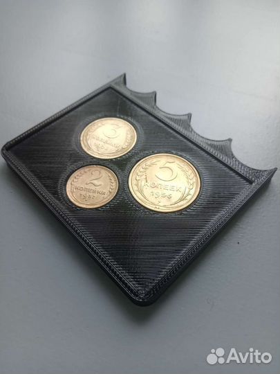 Подложка для чистки монет СССР