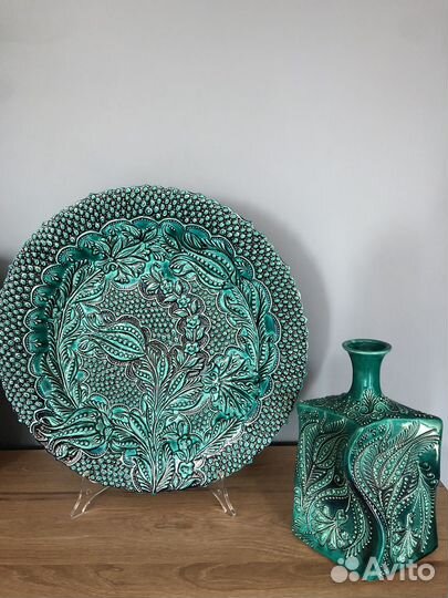 Комплект декоративной посуды из турции