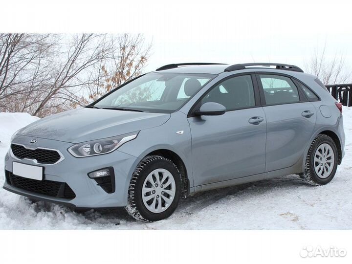 Рейлинги на крышу установка Kia Ceed III, 5-дв. хэ