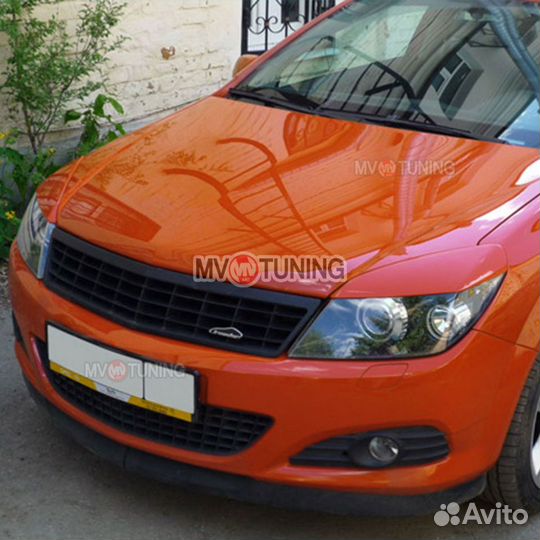 Реснички на Opel Astra H/GTC широкие