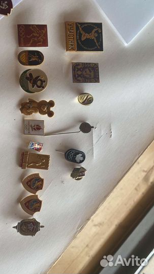 Значки олимпиада спорт редкие