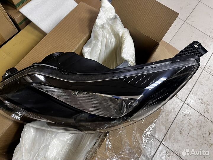 Фары Focus 3 Дорестайлинг Черные