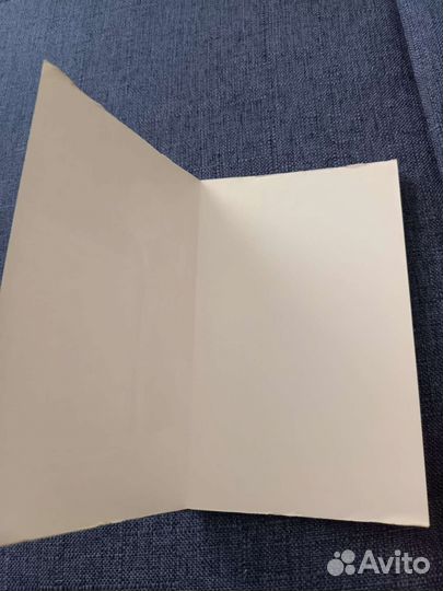 Открытки ссср, чистые складные, 1974 - 1982 г