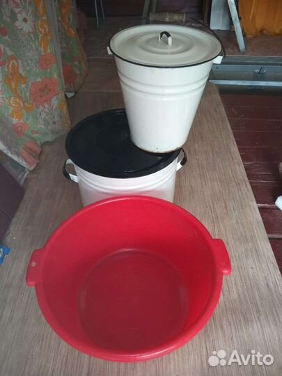 Таз, ведро, кастрюля