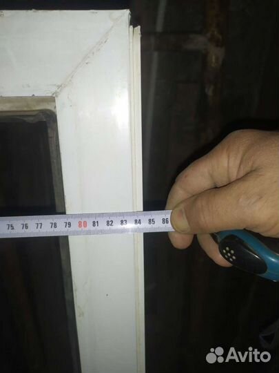 Балконная дверь и окно