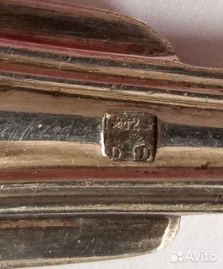 Антикварный набор столовых ложек