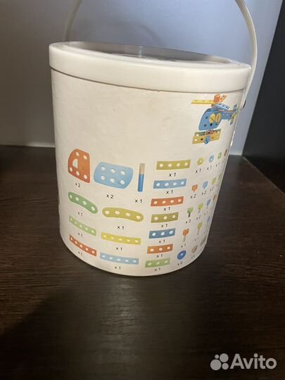 Деревянный конструктор для малышей