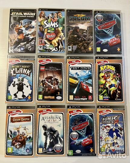 Игры на sony PSP