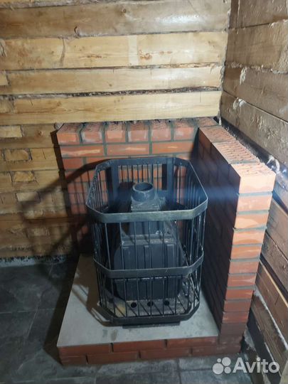 Установка банных печей