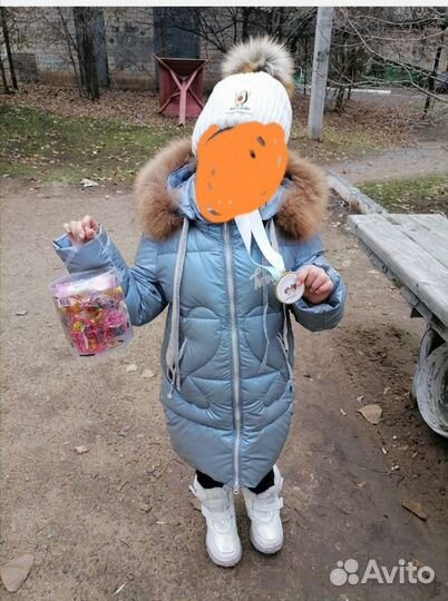 Пуховик для девочки