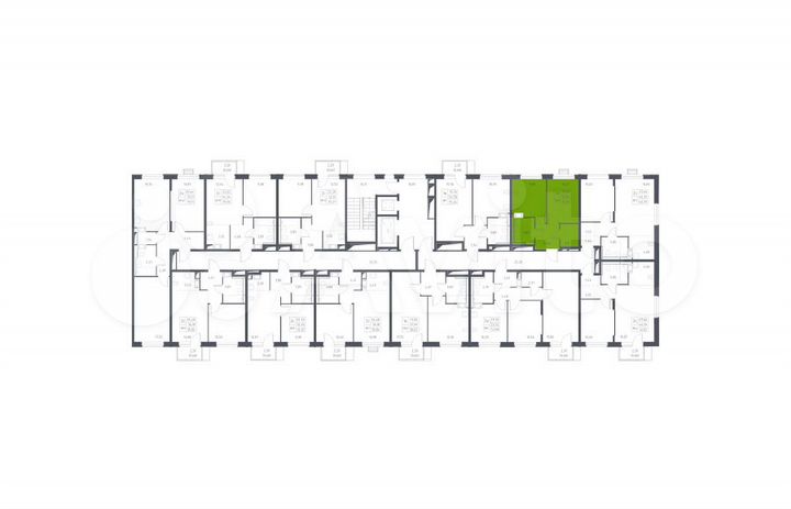 1-к. квартира, 32,1 м², 11/17 эт.
