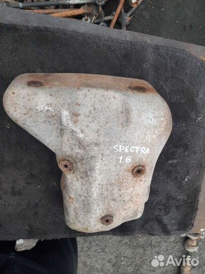 Защита выпускного коллектора Kia Spectra 1.6