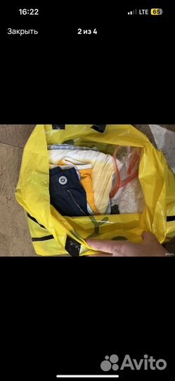 Коробка вещей на девочку 110рост