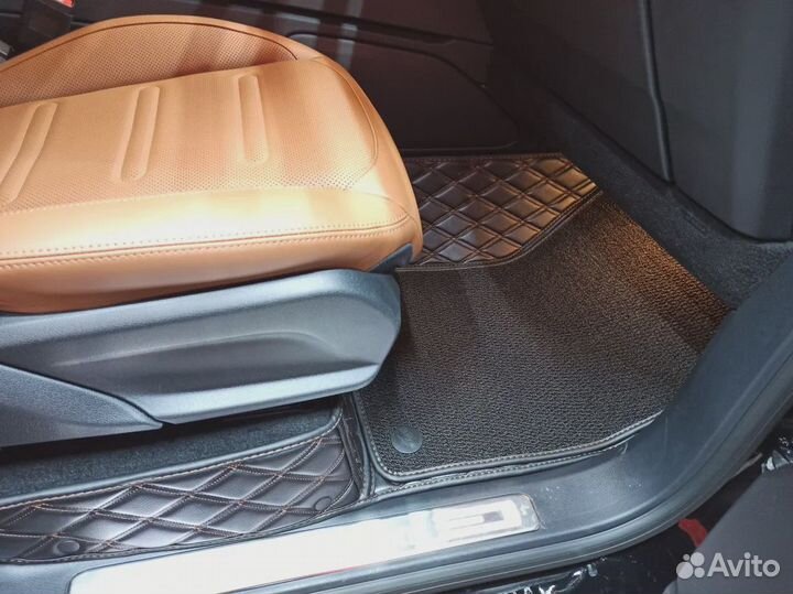 3D Коврики Mercedes G W464 Экокожа Салон Багажник