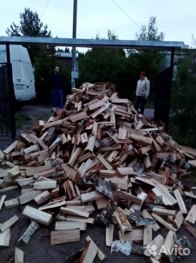 Дрова Березовые от производителя навалом в Выборге