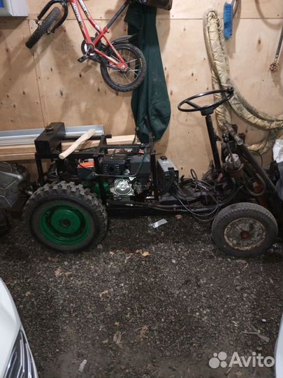 Продам минитрактор с Куном на базе мотоблока мтз05