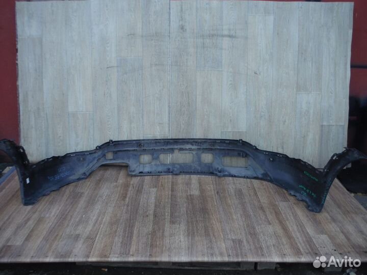 Юбка заднего бампера hyundai Santa Fe 3 2016