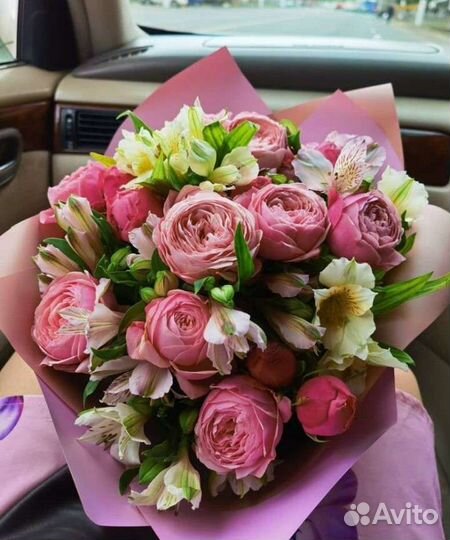 Пионовидные Розы.Букет