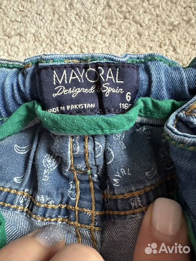 Шорты mayoral 116 для мальчика
