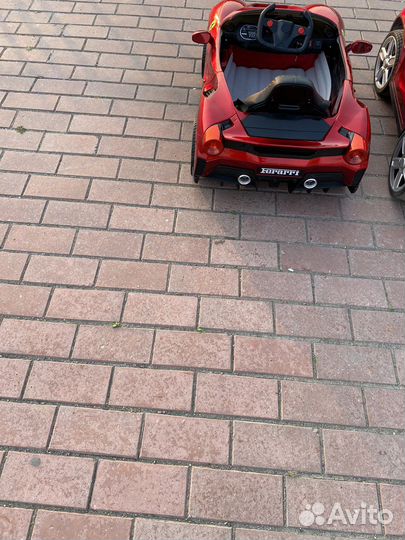 Детский электромобиль ferarri