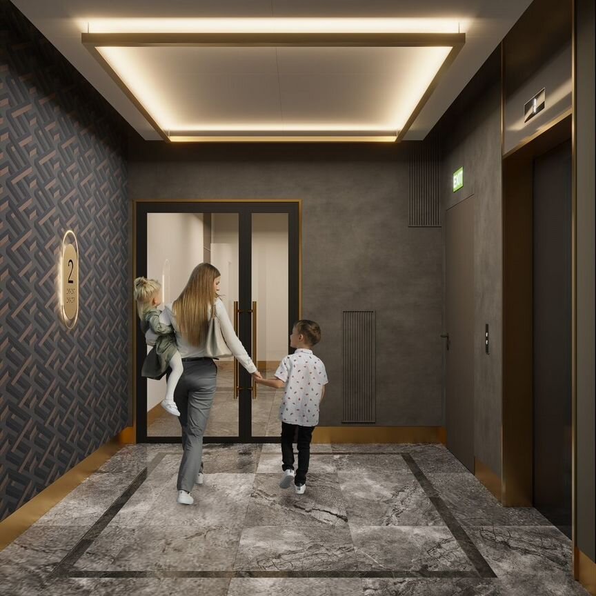 2-к. квартира, 73,7 м², 9/9 эт.