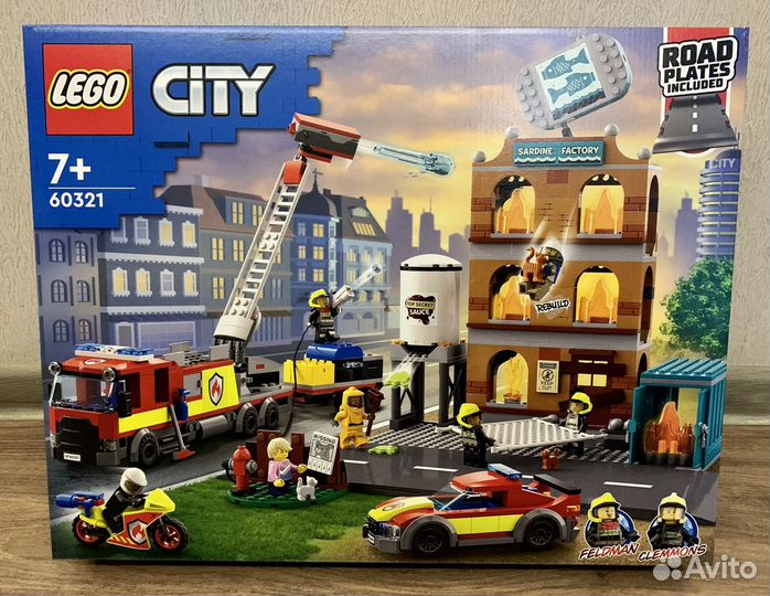 Lego City 60321 Пожарная команда