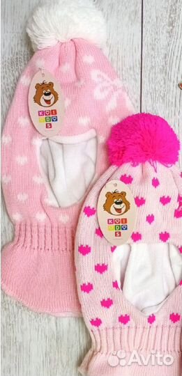 Шапка шлем от 6 месяцев до 1,5 лет