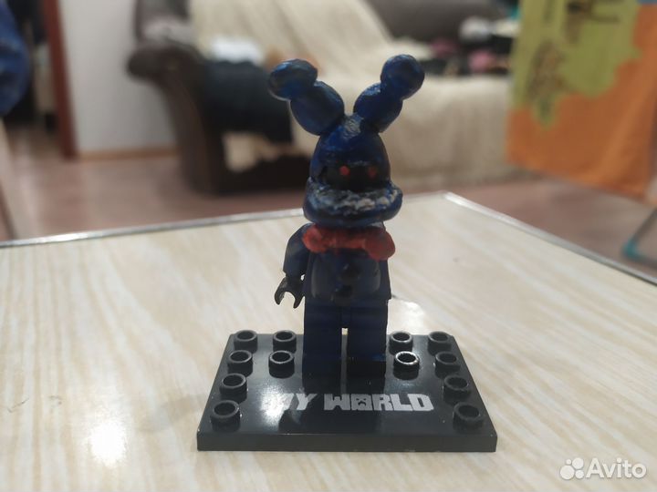 Lego custom fnaf олд бонни