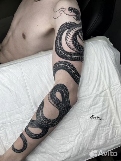 Тату мастер / Татуировка / Перекрытие тату