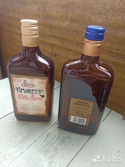 Бутылки винтаж из-под алкоголя