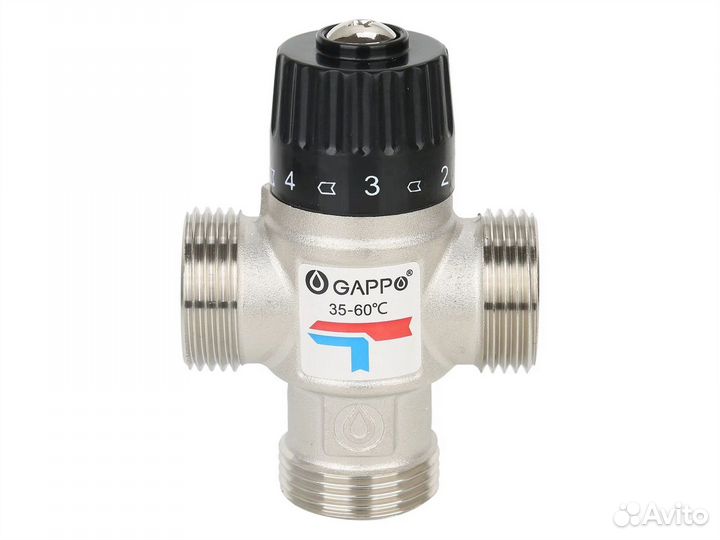 Термостатический клапан для систем отопления и гвс