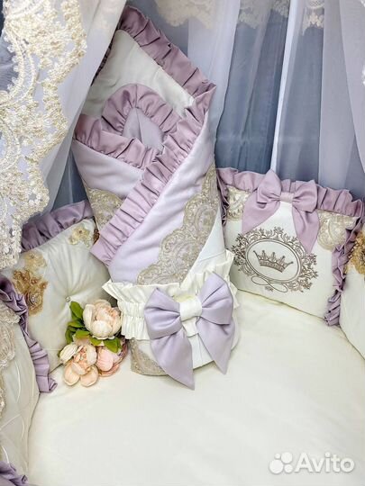 Бортики в кроватку