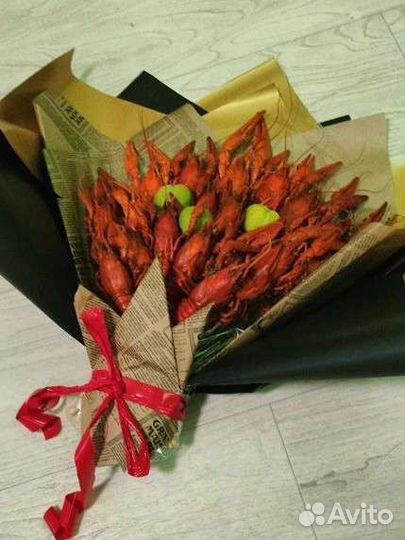 Букеты из раков