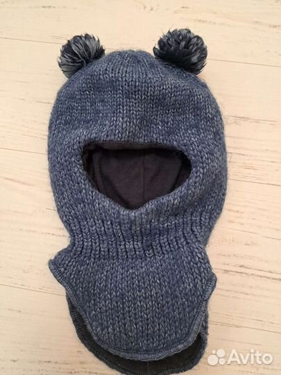 Шапка шлем для мальчика