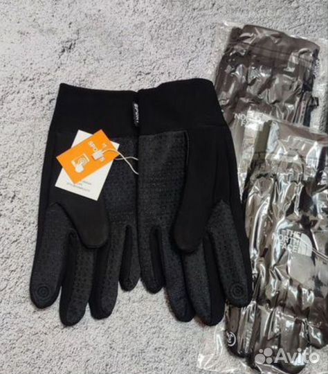 Перчатки на флисе The north face