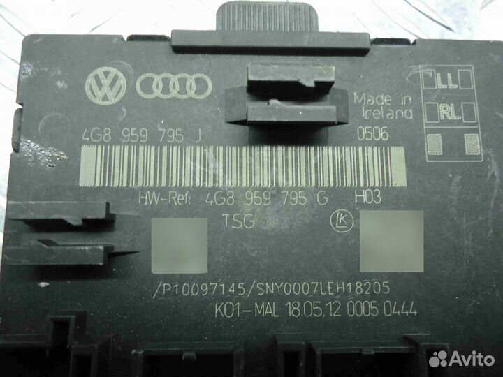 Блок управления двери для Audi A7 4G 4G8959795