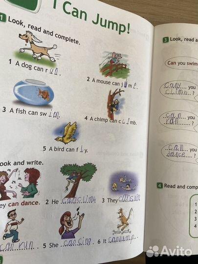 Spotlight 2 класс Workbook и Test Booklet