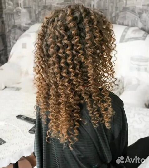 Афрокудри на плойку