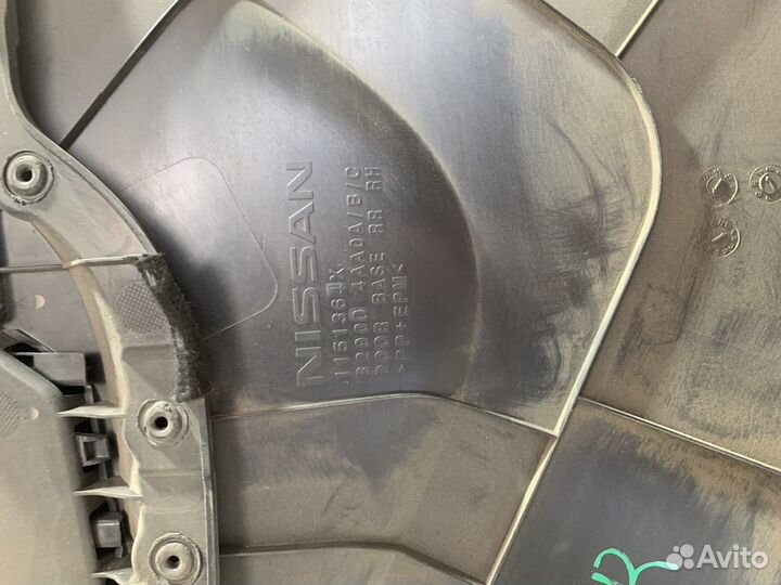 Обшивка задняя правая Ниссан Альмера G15