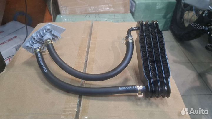 Плата масляная + радиатор + шланги для питбайка